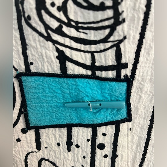 Ali Miles MOONLIGHT WHITE & BLACK SWING JACKET - Picture 5 of 12